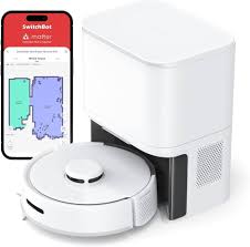SwitchBot K10+ Mini Robotdammsugare - Självtömande med Hög Täckning
